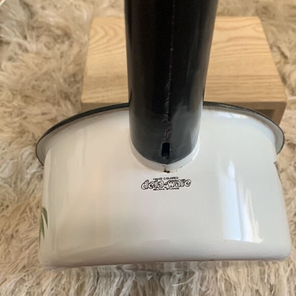 Delano Studios Dela-Ware Hand Colored Bird Pot Vintage Retro - Picture 5 of 17